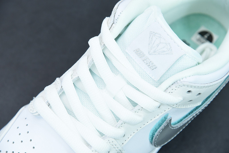 nike sb dunk low diamond S*pply co white diamond bv1310-100