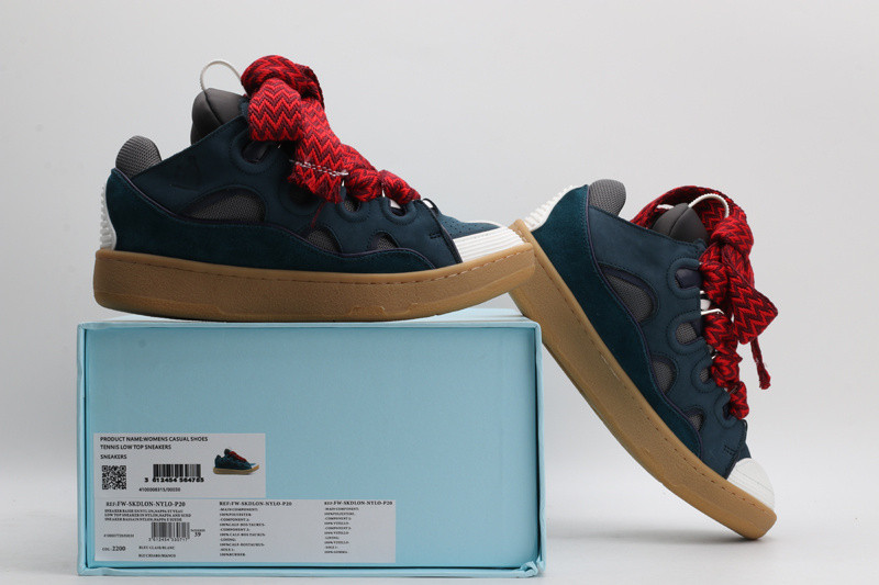 lanvin curb sneaker