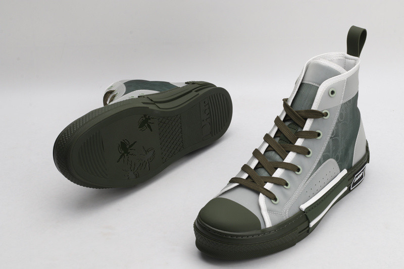 dio* b23 oblique high-top sneaker