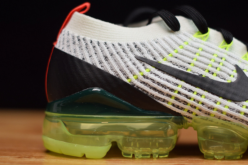 nike air vapormax flyknit 3 white black volt bright crimson aj6900-100