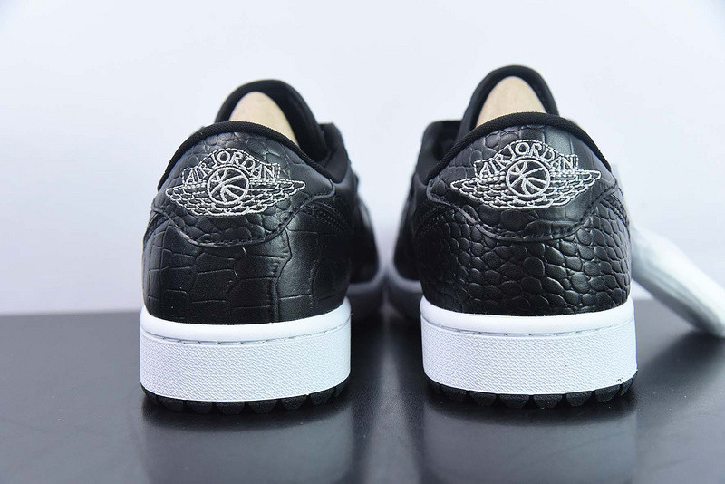 air jordan 1 low golf “black croc” dd9315-003