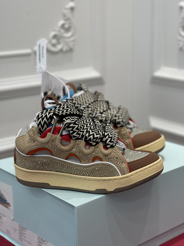 lanvin curb sneaker